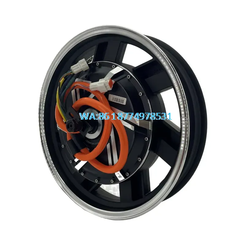 Qs Motor 273 8000W Hub Motor - QSモーター用、3.5x17インチ、8000Wのモペッド用バイクハブモーター。最高速度は時速120～130km。