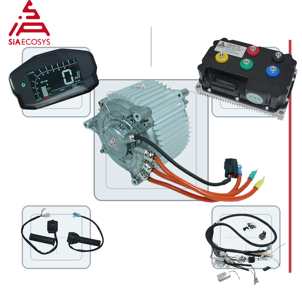 SiAECOSYS SIASZD142A-67 ミッドドライ - Mid Drive Motor Kit 72V 5000W のレビューと価格