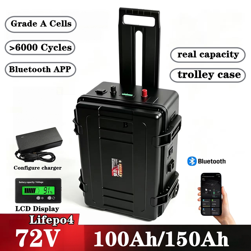 防水仕様の72V 150Ah/100Ah リチウム鉄リン酸バ - Lifepo4 72V 100Ah Battery Pack Ev のレビューと価格